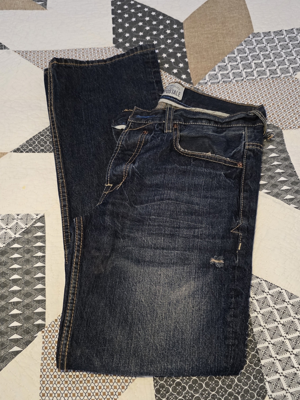 Aeropostale Men’s Indigo Bootcut Jeans